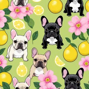 french bulldog lemon